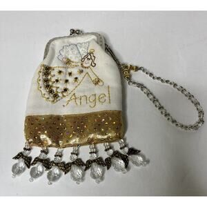 Angel Coin Purse Beaded Tassels Gift Novelty
